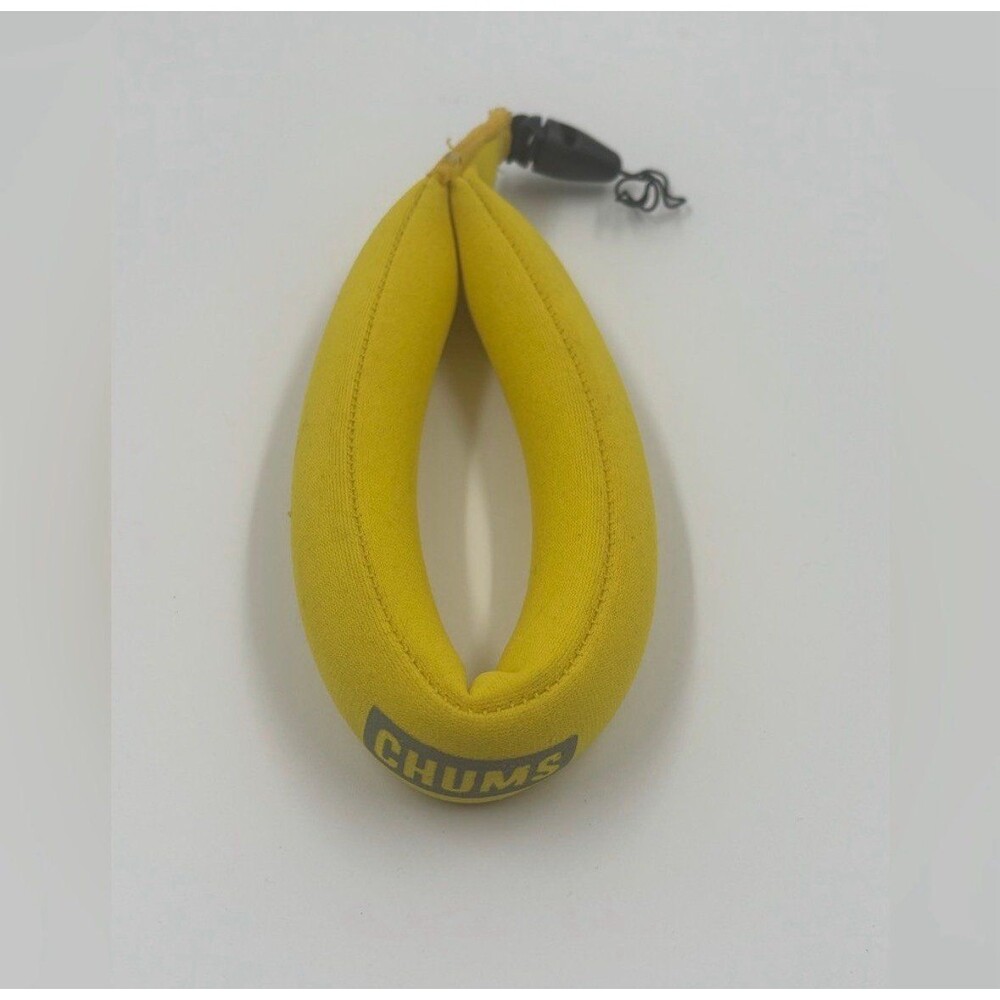 Chums Waterproof Camera Float Wrist Strap Yellow Neoprene Foam Floating Lanyard
